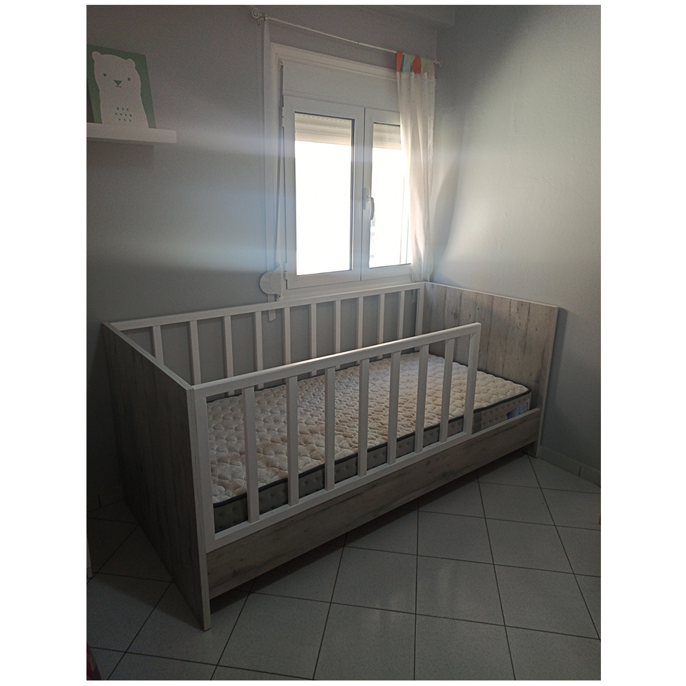 κρεβάτι μονό - κούνια